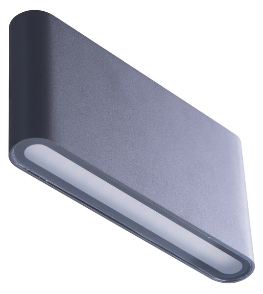 LED vnější nástěnné osvětlení Cremona M tmavě šedá