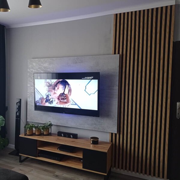 Lameo Dekorativní stěnová lamela - přírodní dub 22x70