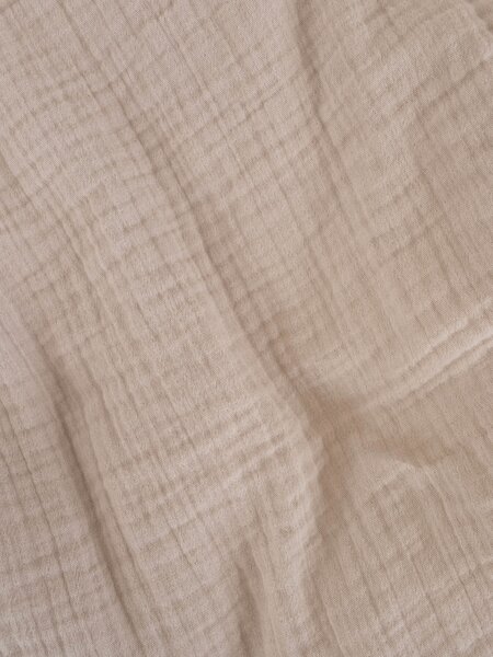 MK Lůžkoviny Mušelínové povlečení - Alexia Duo cappuccino/tmavě šedá 140 × 200 cm, 70 x 90 cm