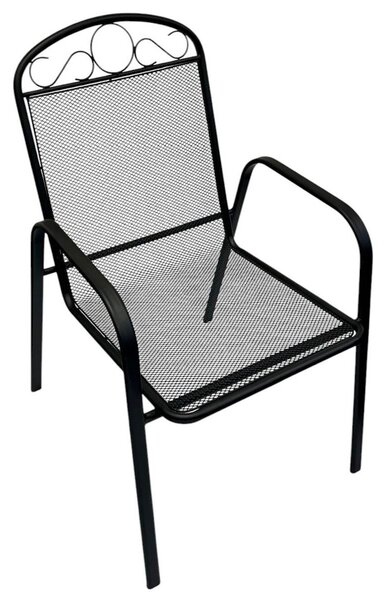 VerDesign BABU zahradní set 4+1, černý antracit