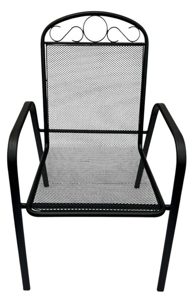VerDesign BABU zahradní set 4+1, černý antracit