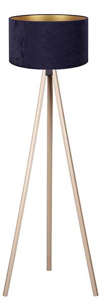Brilagi - Stojací lampa VELVET 1xE27/60W/230V béžová/modrá