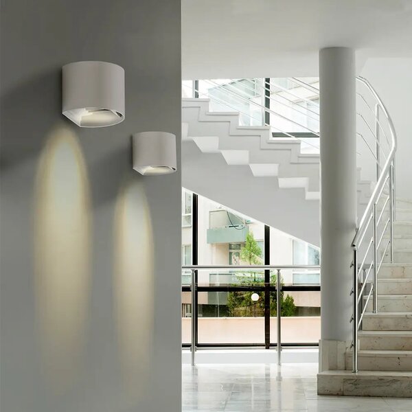 LED nástěnné svítidlo Leticia 2 Led bílé – Bílá
