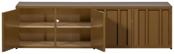 WOOOD Kovový TV stolek Lavene 160 x 44 cm