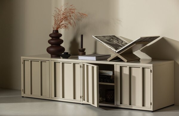 WOOOD Kovový TV stolek Lavene 160 x 44 cm