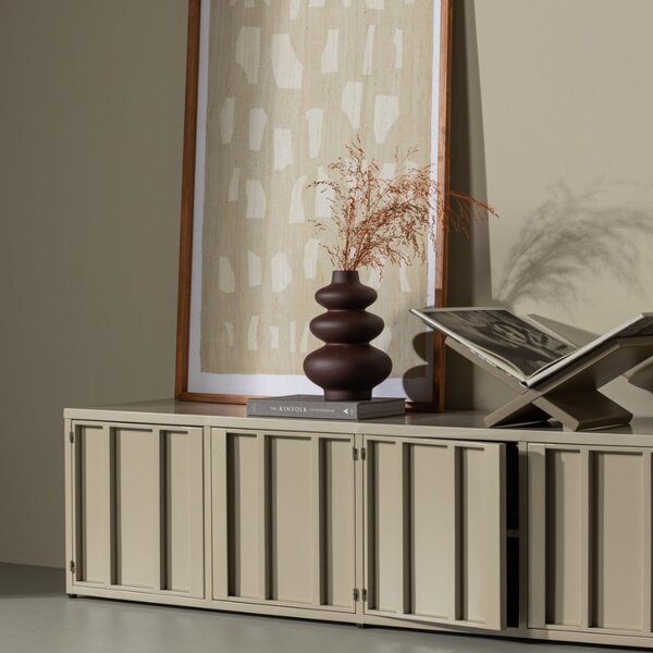 WOOOD Kovový TV stolek Lavene 160 x 44 cm