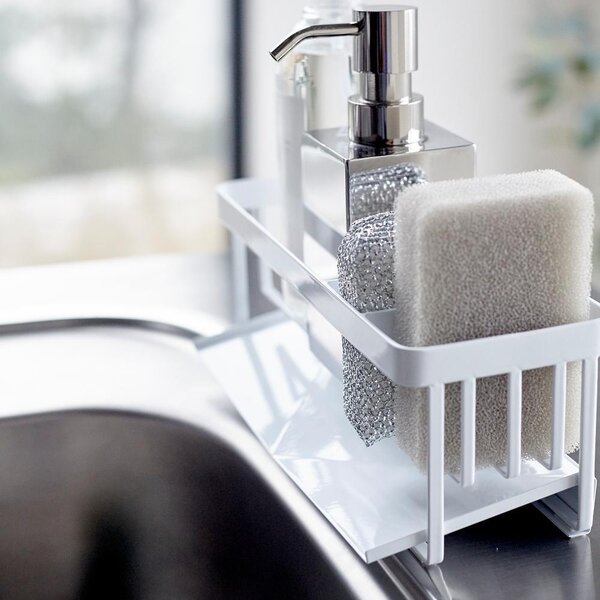 Organizér dřezů Yamazaki Tower White