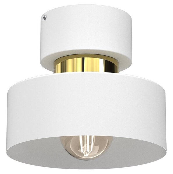 Stropní svítidlo MARTI 1xE27/15W/230V bílá/zlatá