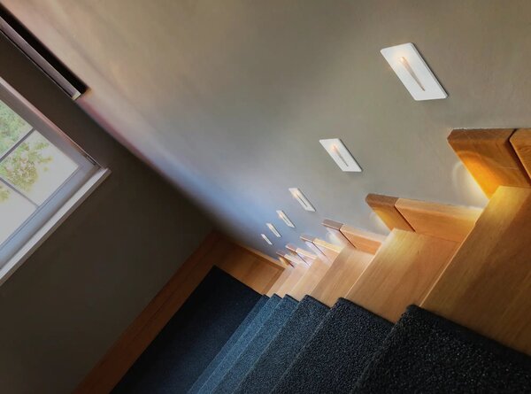 LED venkovní podhledové svítidlo Raggio bílé – Bílá