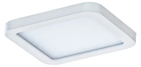 Bodové světlo Slim 9 Square 3000K Ip44 bílé do sádrokartonu – Bílá