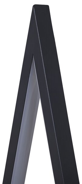 Vánoční dekorace LED LOPPI 47/69 cm Vánoční stromek Černá