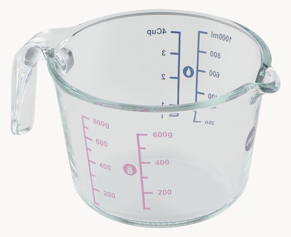 Skleněná odměrka Prep & Bake