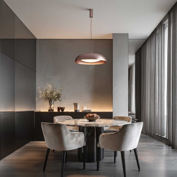 VK Light Enya LED závěsné svítidlo Hnědá