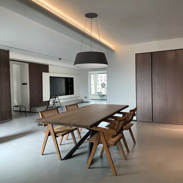VK Light Aelia LED závěsné svítidlo Černá