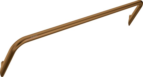 Deante Silia, nástěnný věšák na ručníky, broušený bronz, DEA-ADI_C621