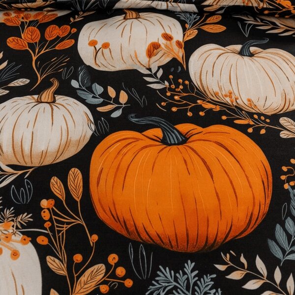Povlečení z mikrovlákna MAGIC PUMPKIN barevné Rozměr povlečení: 70 x 90 cm | 140 x 200 cm