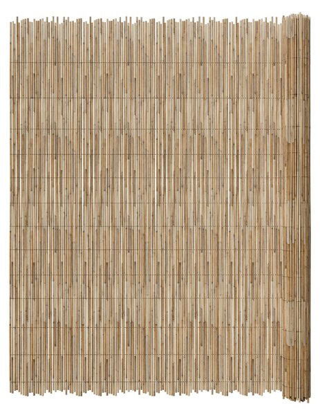 QEENTOE, rohož z rákosí, ochranná clona o rozměrech 180 x 300 cm, vhodná na balkon a do zahrady | Chrání před pohledem, větrem a sluncem, chrání rostliny, je odolná a vhodná pro venkovní použití