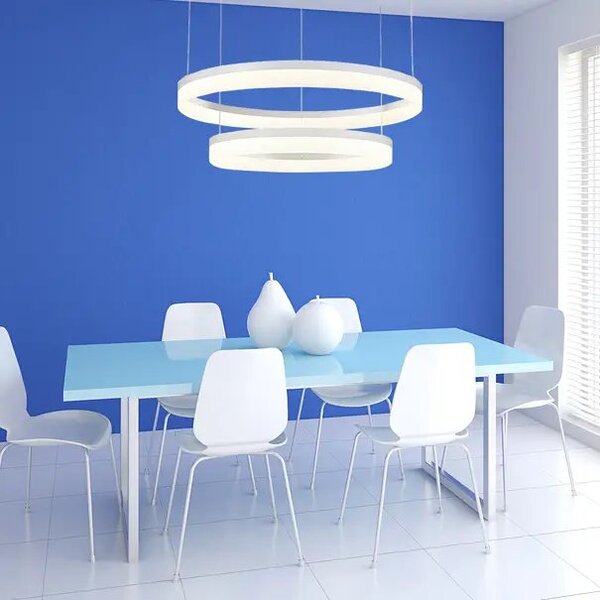 Designový lustr Zola – Bílá