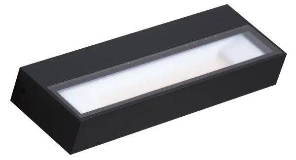 LED vnější nástěnné osvětlení Casola černé – Černá