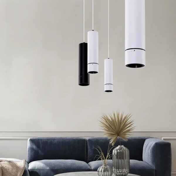 Designový lustr Galileo 1 bílé – Bílá