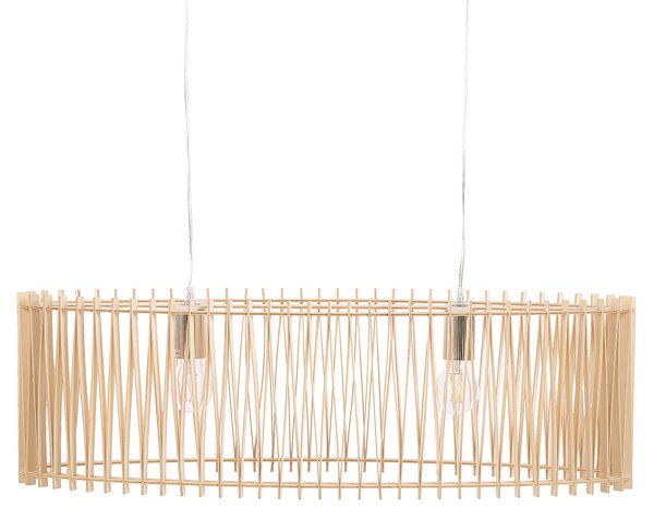 Závěsná lampa CHARI Světle hnědá