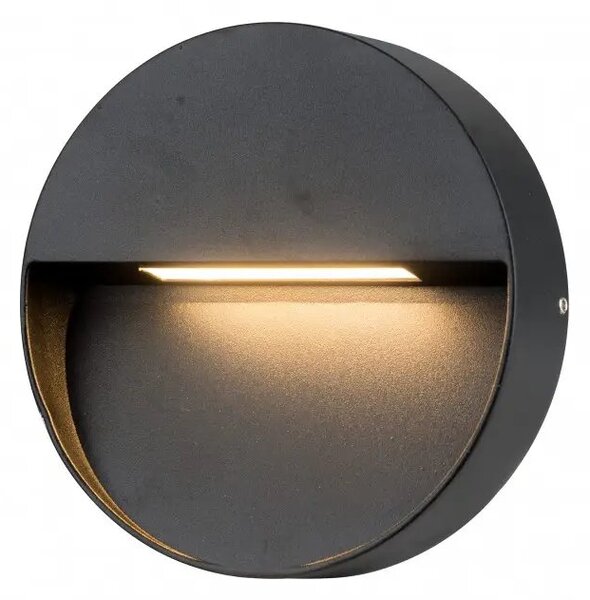 LED vnější nástěnné osvětlení Casoria R tmavě šedá