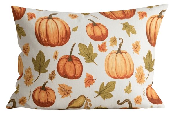 Povlak na polštář z mikrovlákna AUTUMN PUMPKINS 50x70 cm, barevný