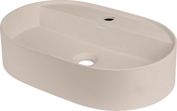 Deante Silia, granitové umyvadlo na desku 550x350x125mm, béžová, DEA-CQS_5U6B