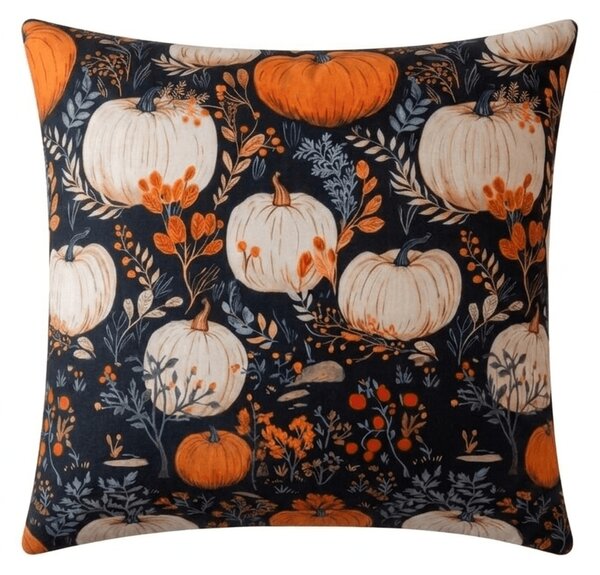Povlak na polštář z mikrovlákna MAGIC PUMPKIN 45x45 cm, barevný