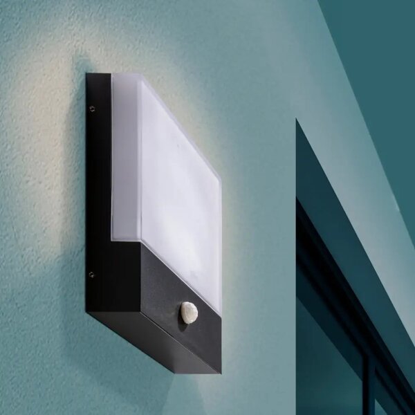 LED vnější nástěnné osvětlení Civita – Šedá