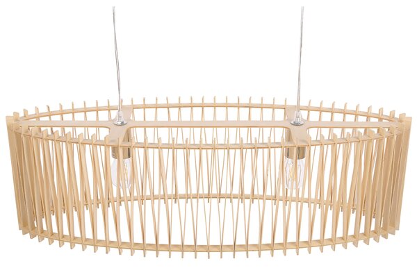 Závěsná lampa CHARI Světle hnědá