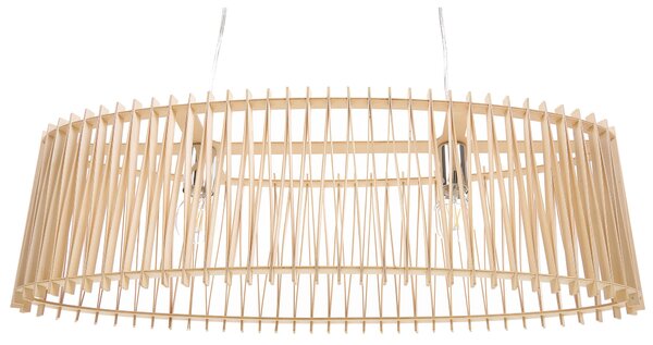 Závěsná lampa CHARI Světle hnědá