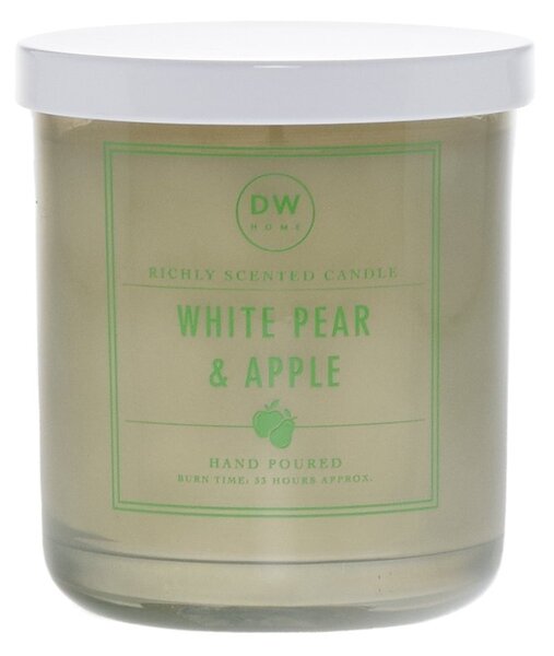 DW HOME White Pear & Apple Vonná svíčka, 258 g