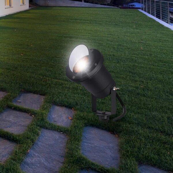 Venkovní lampa Edvard – Šedá