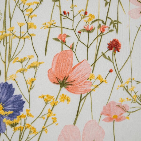 Prostěradlo z mikrovlákna WILDFLOWERS barevné 90x200 cm