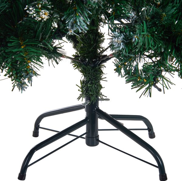 Umělý vánoční stromeček LED PALOMAR 120 cm Tmavě zelená
