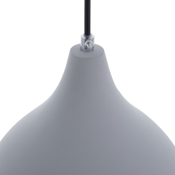 Závěsná lampa LAMBRO Beton Světle šedá