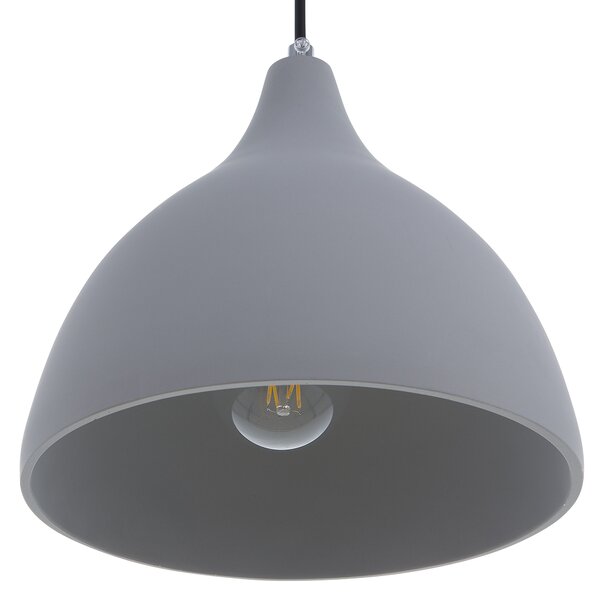 Závěsná lampa LAMBRO Beton Světle šedá