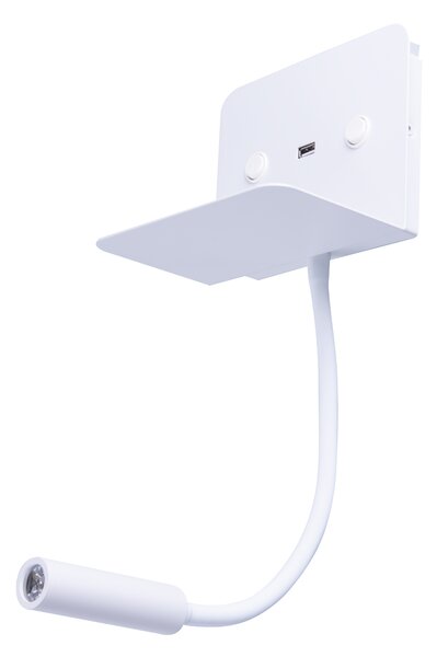 LED nástěnné svítidlo Vera bílé – Bílá