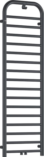 Deante Silia, koupelnový radiátor 500x1570 mm, 586W, grafitová, DEA-AGI_DG51