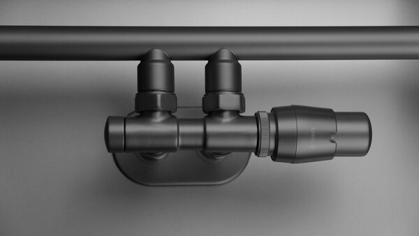 Deante Silia, koupelnový radiátor 500x1210 mm, 458W, grafitová, DEA-AGI_DG41