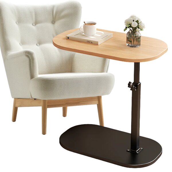 Konferenční stolek HomeDesign23 oválný 30 x 45 x 80 cm dub sonoma
