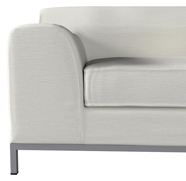 Potah na pohovku IKEA Kramfors 3-místná barva šedá látka lesklé, pletený vzor, sametová