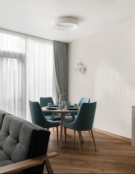 LED stropní svítidlo Rando 60 3000K bílé – Bílá