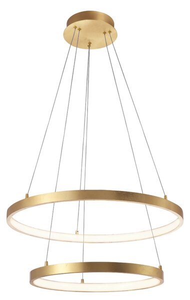 LED lustr Leon 60 zlaté – Zlatá