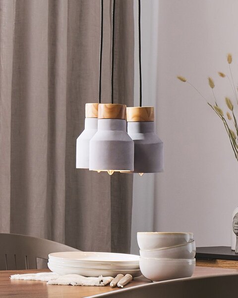 Závěsná lampa BAHT Beton Šedá