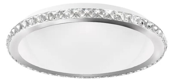 Moderní stropní svítidlo Palermo 38 Chrome – Šedá