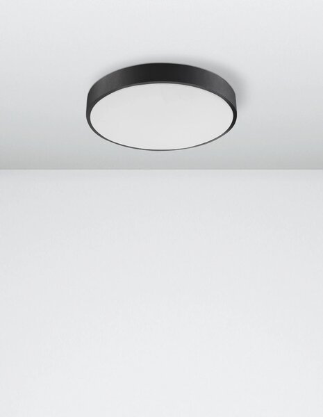 LED stropní svítidlo Hadon 40 černé – Černá