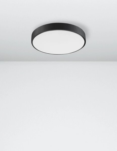 LED stropní svítidlo Hadon 40 černé – Černá
