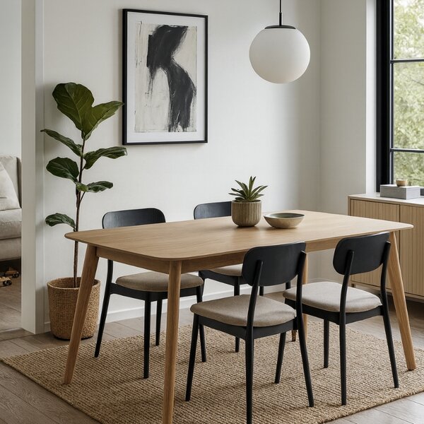 FormWood Dubový jídelní stůl Splits 140 x 90 cm